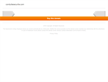 Tablet Screenshot of conduitesecurite.com